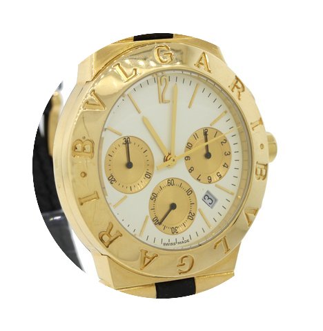 Bulgari Diagono 18k Yellow Gold CH 35 G ...
