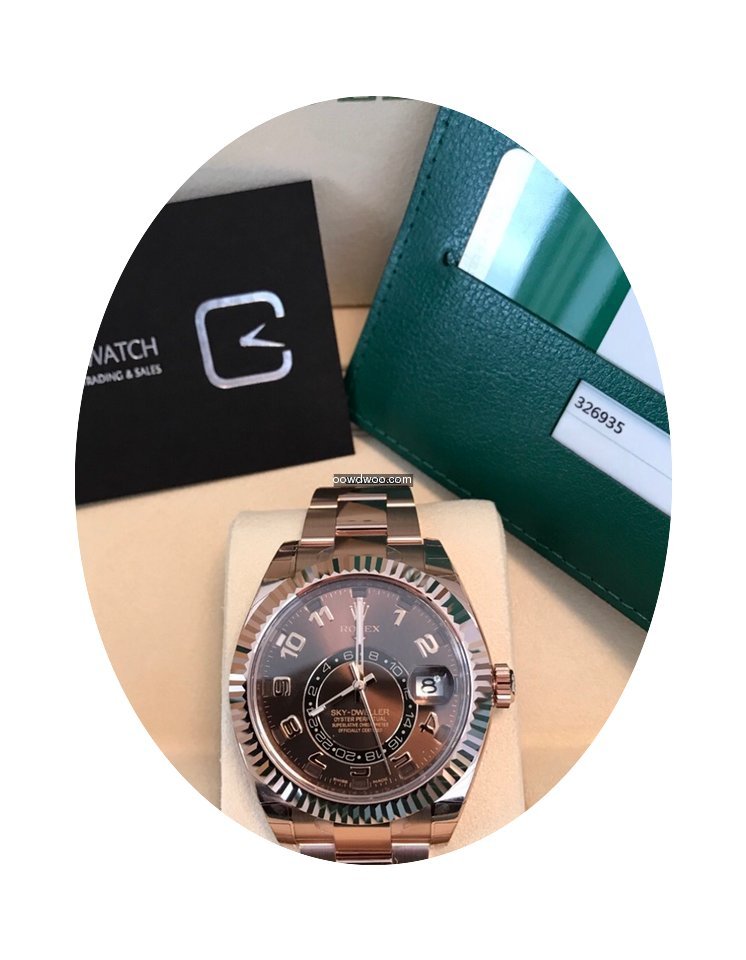 Rolex Sky-Dweller Choco Dial...