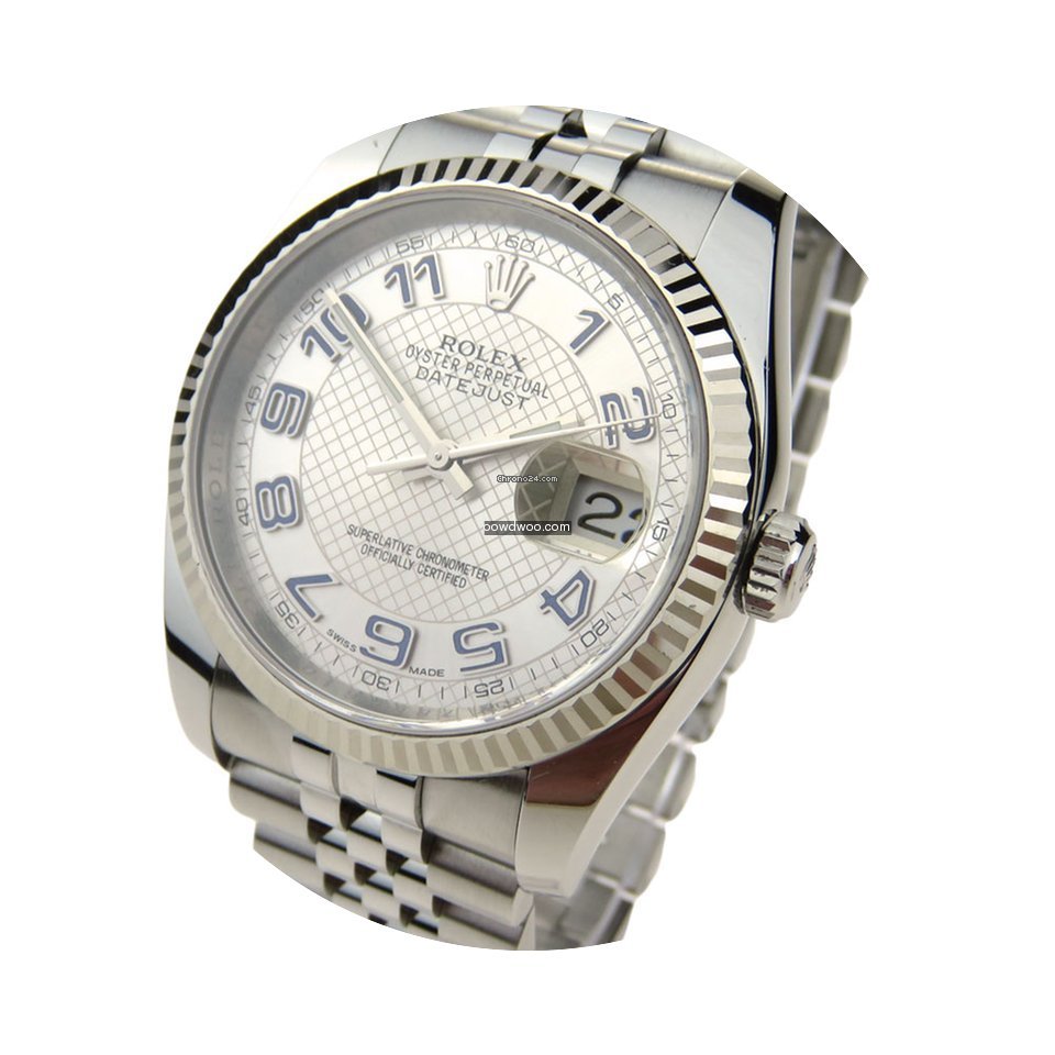 Rolex Datejust Steel & White Gold 116234...