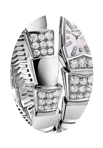 Bulgari Serpenti Jewelery Scaglie 26mm L...