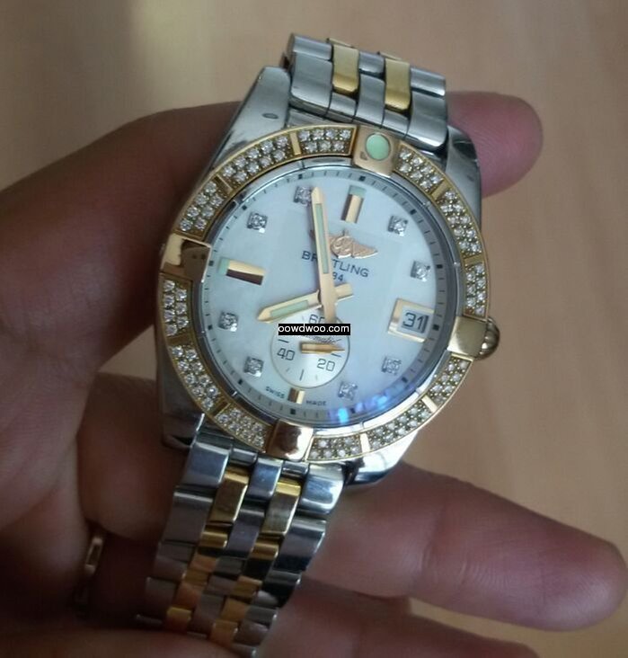 Breitling Galactic 36 Automatic Gemstone...