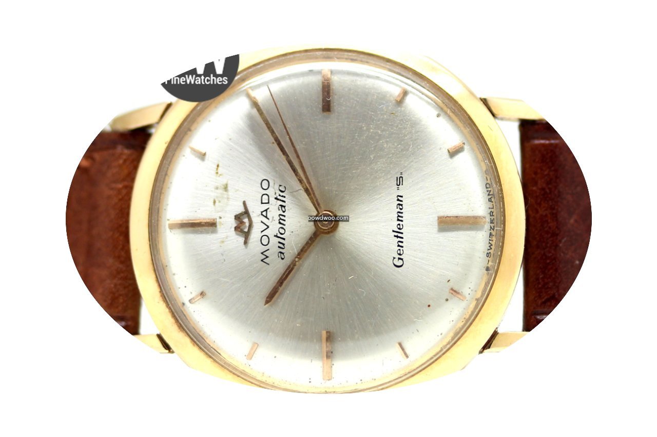 Movado Gentleman Automatic Gold...