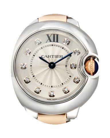 Cartier Ballon Bleu 18K Rose Gold Diamon...