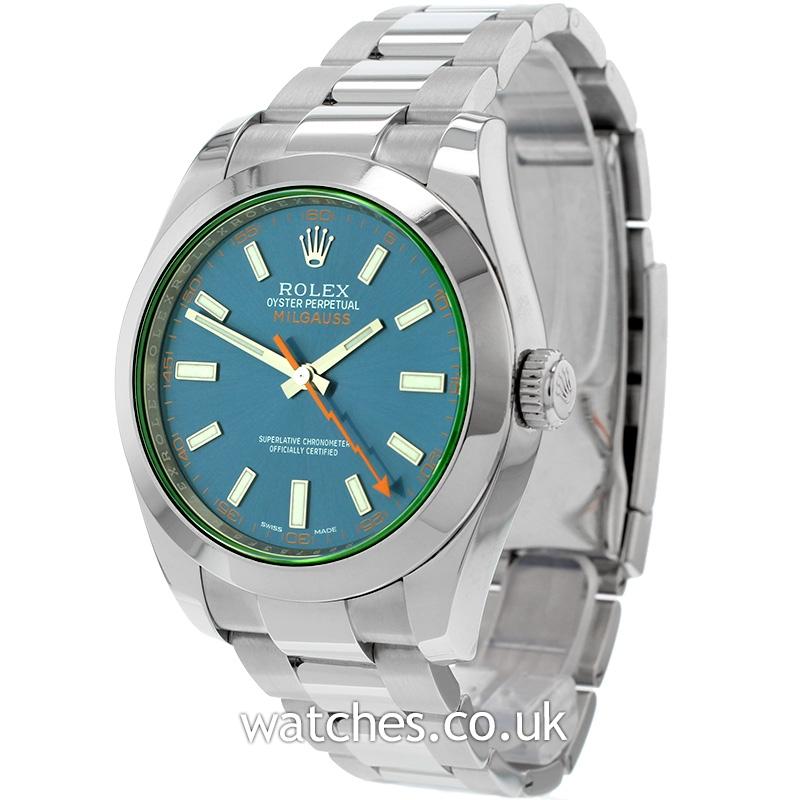 Rolex Milgauss Z Blue Dial Watch - 11640...