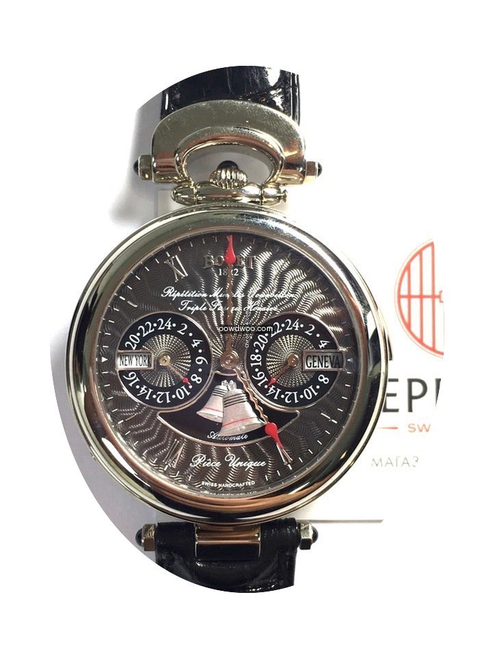 Bovet MINUTE REPEATER TOURBILLION PIECE ...