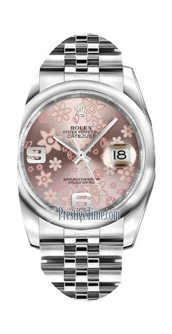 Rolex Datejust 36mm Stainless Steel Ladi...