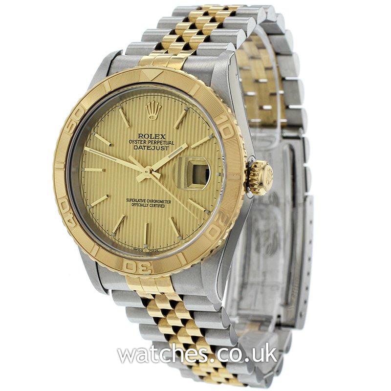 Rolex Datejust Turn O Graph Watch - 1626...
