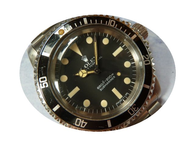 Rolex 1979 Submariner 5513 Maxi Mk1 Role...