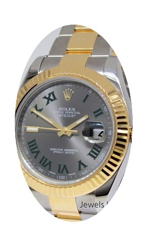 Rolex Datejust II 18k Gold & Steel G...