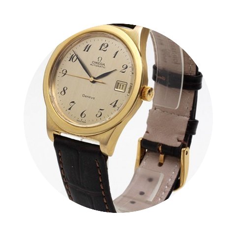 Omega Genève Automatik Herrenuhr von 19...