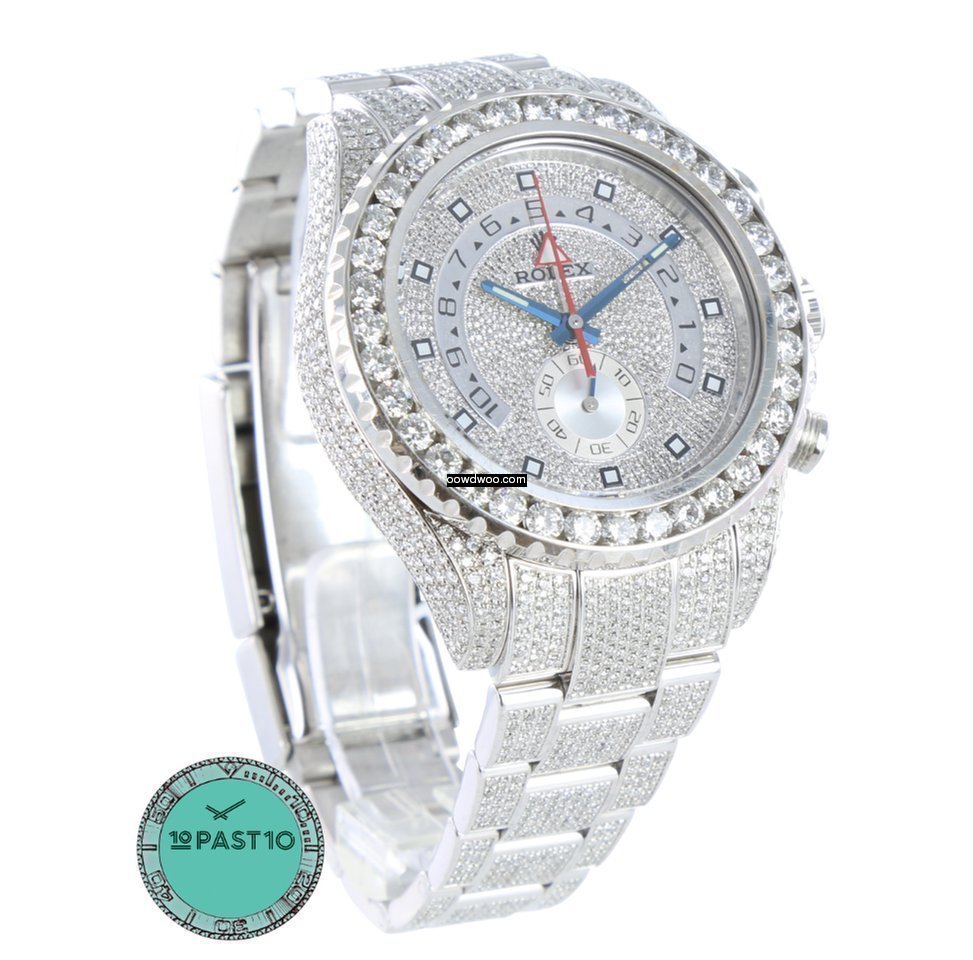 Rolex Yachtmaster II Full Diamond VS1 / ...