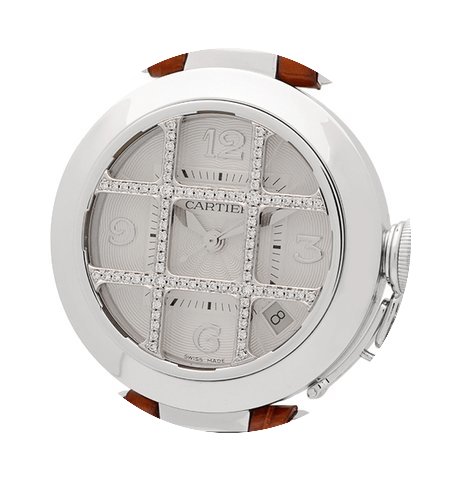 Cartier Pasha Collection Pasha 18k White...