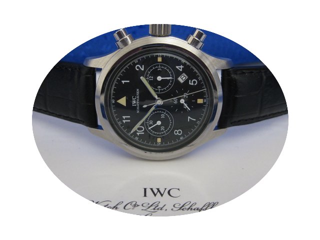 IWC Fliegeruhr Fliegerchronograph in Sta...