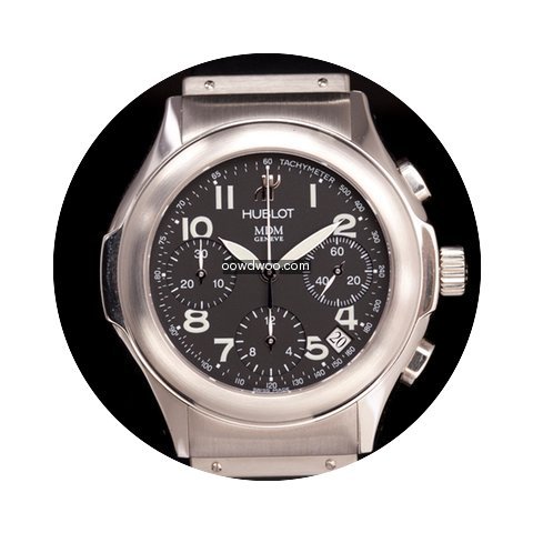 Hublot Elegant Navy Chronograph...