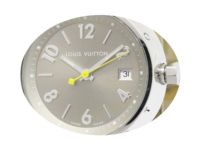 Louis Vuitton Tambour Vernis Steel Quart...