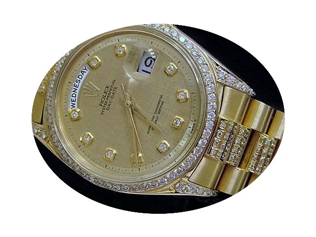 Rolex 18k Gold Day-date President Full D...