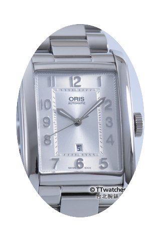 Oris Rectangular Date Automatic Mens 65%...