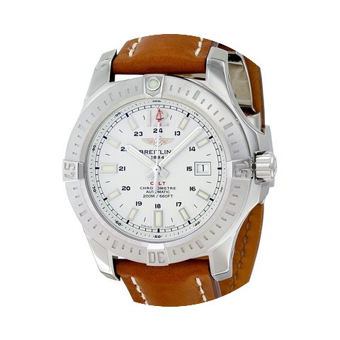 Breitling Colt Automatic Silver Dial Men...