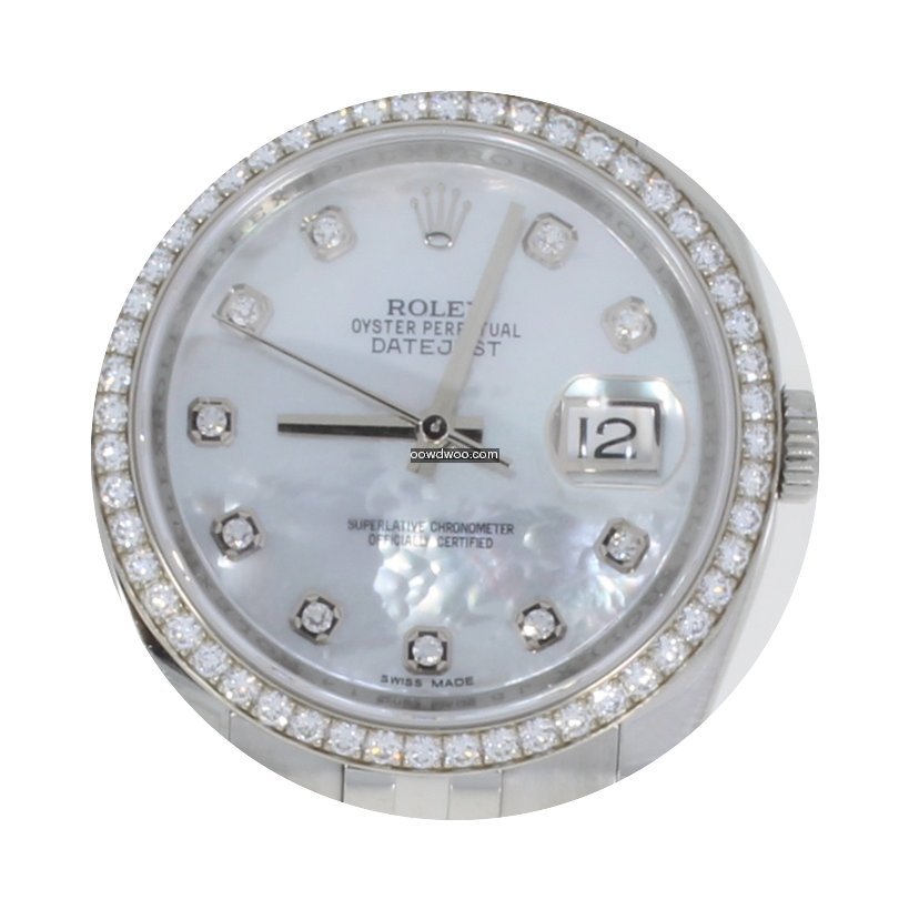 Rolex Datejust Original DIABLATTZ /BEZEL...
