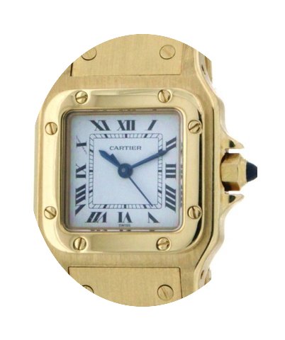 Cartier Santos Lady Yellow Gold...