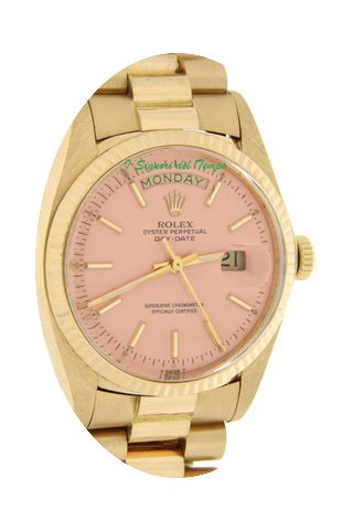 Rolex Day-Date 1803 Pink Stella Dial...