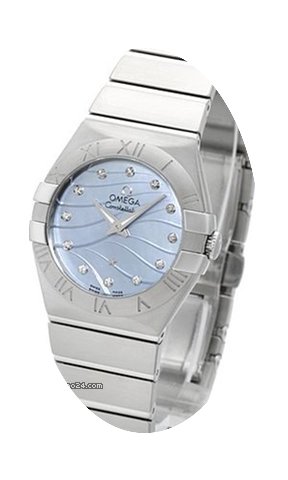 Omega Constellation Brushed Quarz Small ...