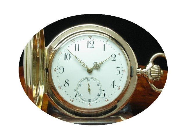 IWC Schaffhausen 14kt 585 Gold Savonette...