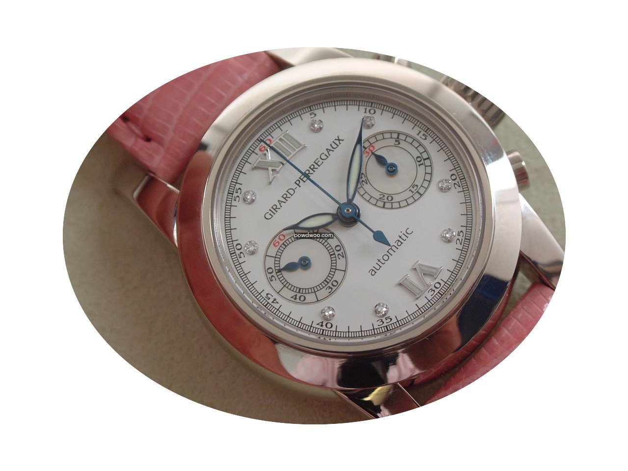 Girard Perregaux 18 Karat Weißgold Dame...