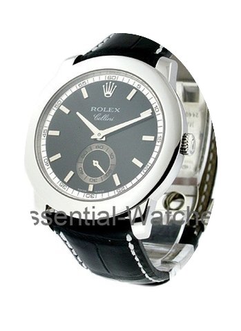 Rolex Used Cellinium in Platinum with Bl...