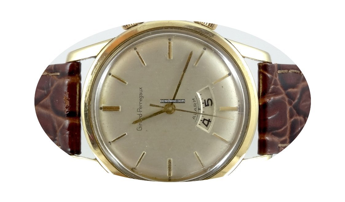 Girard Perregaux Alarm Memovox Plaqué O...