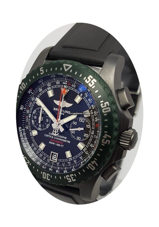 Breitling Skyracer BlackSteel Chronograp...