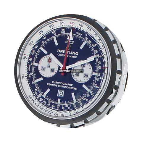 Breitling Chrono-Matic Stahl/Leder Box&P...