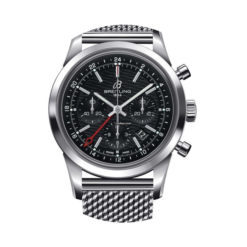 Breitling Transocean Chronograph GMT ad:...