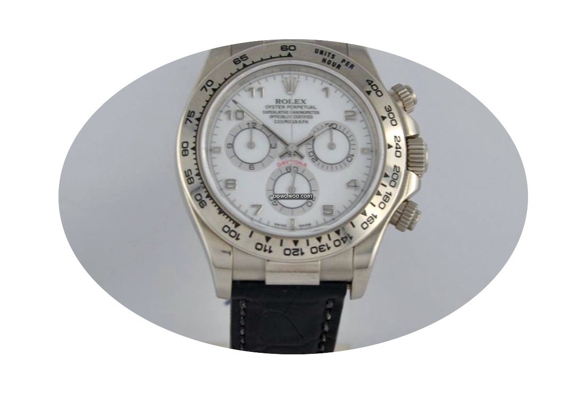 Rolex Daytona White Gold...