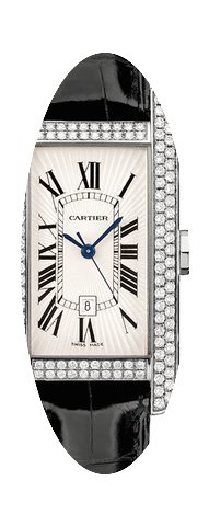Cartier TANK AMÉRICAINE LADY WHITE GOLD...