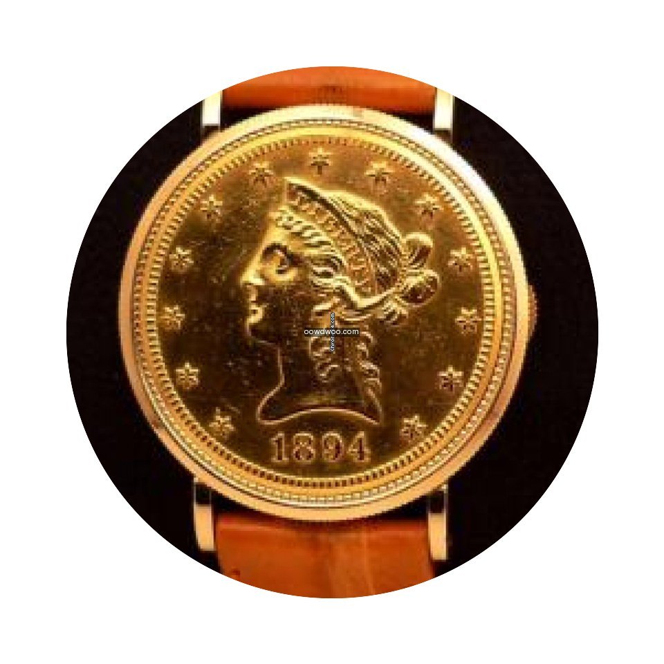 Piaget | Ten Dollar Coin Watch 18 K Yell...