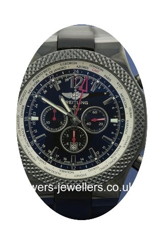 Breitling Bentley GMT Midnight Carbon Re...