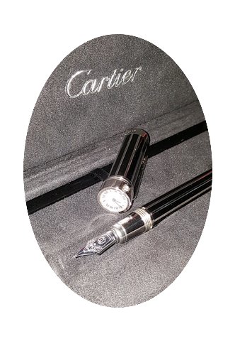 Cartier Platin Weissgold Füller PEN WAT...