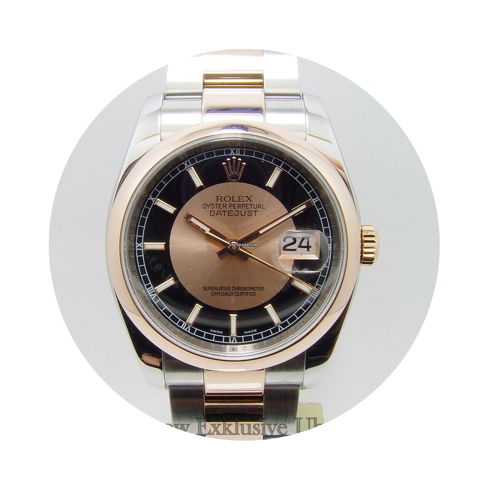 Rolex Datejust Stahl/Rosegold 36mm...