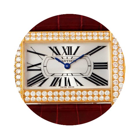 Cartier Tank Divan Large 18k Yellow Gold...