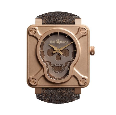 Bell & Ross BR01 Skull Bronze Limite...