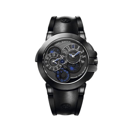 Harry Winston Ocean Dual Time Black Edit...