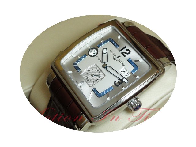Ulysse Nardin QUADRATO DUAL TIME MEN'S S...