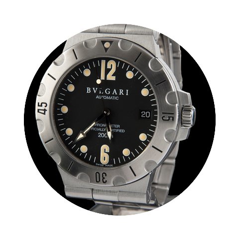 Bulgari scuba diving steel 200m...
