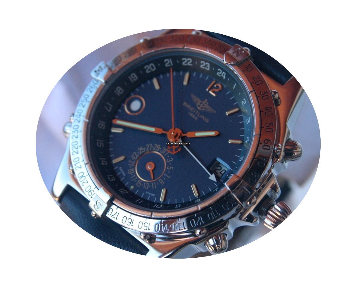 Breitling DUOGRAPH auto GMT 1997...