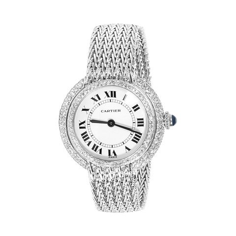 Cartier Vintage 1980s 18K White Gold &am...