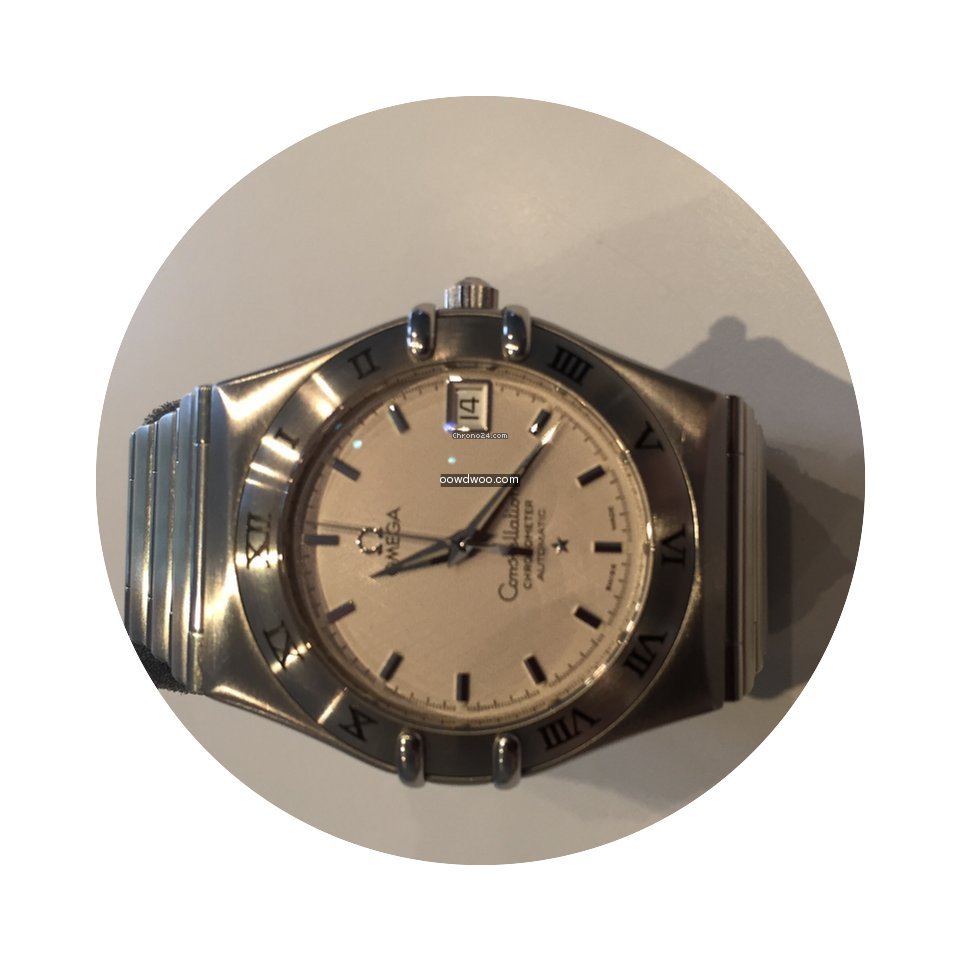 Omega Constellation HAU Stahl 37mm Autom...