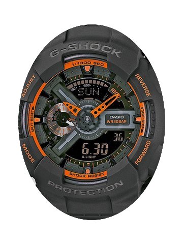Casio G-Shock Herren GA-110TS-1A4ER 51 m...