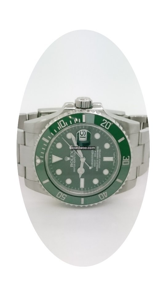 Rolex Submariner Date Green Hulk...