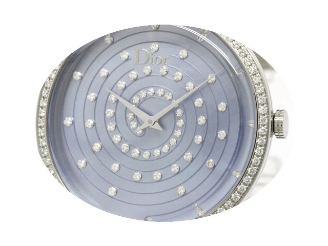 Dior La D De Dior Diamond Blue Mop Dial ...